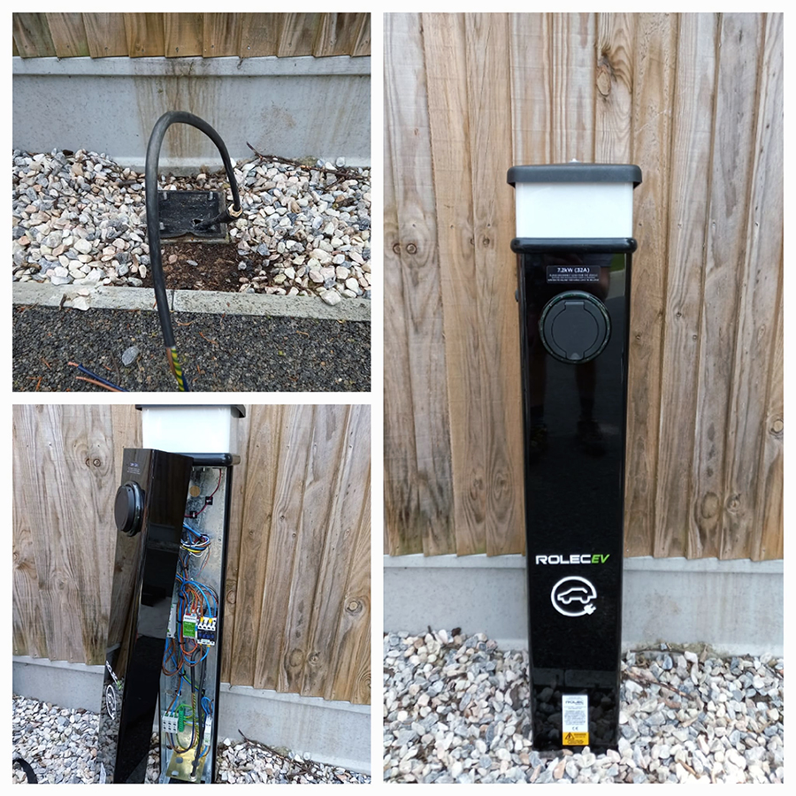 Installing EV Charging Point